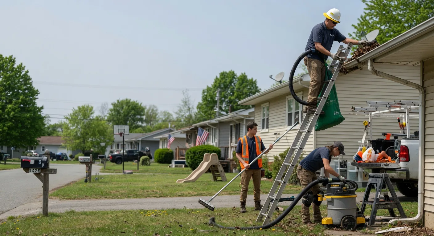 Gutter Installation in Auburn, IL near me